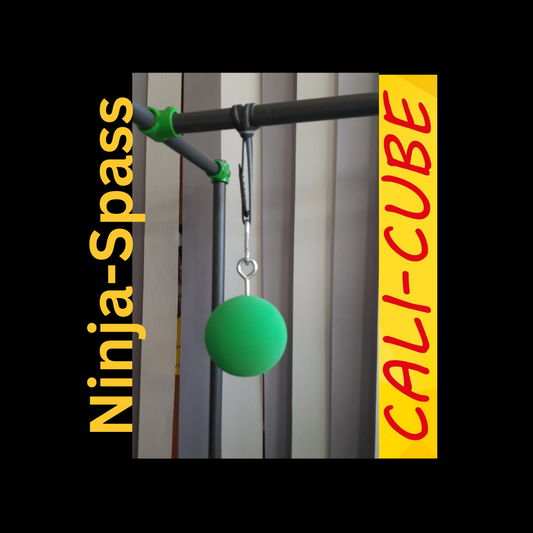 CC-ZK-117 Cali-Cube Ninja Sport Zubehör Melone Kugel 14cm Klettergriff Hangeltraining Griffkraft Trainer Ball Grip Strength