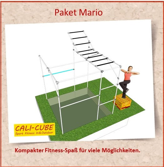 CALI-CUBE Individuelles Paket Sportgerät / Klettergerüst / Fitnessgerät